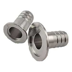 KF(NW) Vacuum Flange to Barbed tube fitting,KF to Rubber Hose adapter