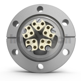 Three-wire Feedthroughs P-CF40-1510 (CF40 3P*5 male pin 1.0mm)