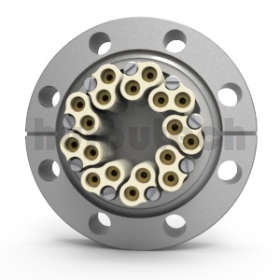 Split Feedthroughs P-CF50-1825 (CF50 2P*9 male pin 2.5mm)