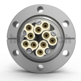 Split Feedthroughs P-CF40-1025 (CF40 2P*5 male pin 2.5mm)