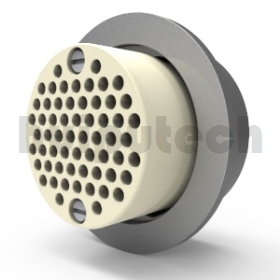 Integral feedthroughs S-KF40-6010 (KF40 60P male pin 1.0mm)
