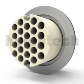 Integral feedthroughs S-KF40-2225 (KF40 22P male pin 2.5mm)