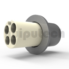 Integral feedthroughs S-KF25-0440 (KF25 4P male pin 4.0mm)