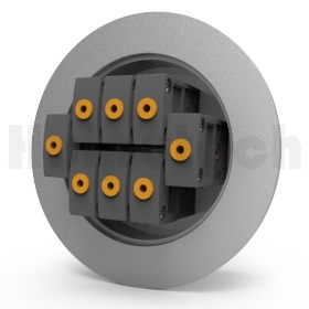 Thermocouple feedthroughs T-KF50-1608J (KF50, 8 channels, type J)